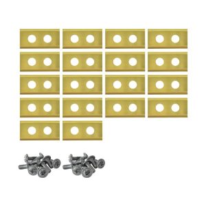Mähroboter Messer für Parkside - Satz mit 30 titanbeschichtet