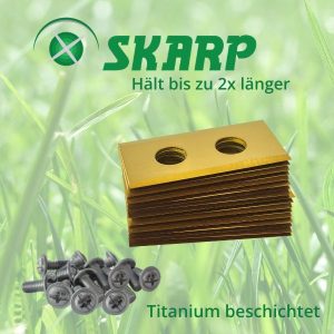 Skarp Mähroboter Messer für Einhell - Satz mit 30 Stück