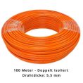 Begrenzungsdraht 5,5 mm für Einhell - doppelt isoliert - 100 Meter