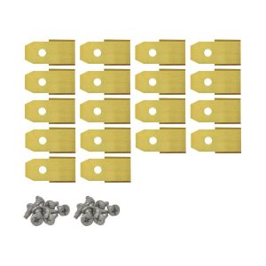 Mähroboter Messer für Roborock - Satz mit 30 titanbeschichtet